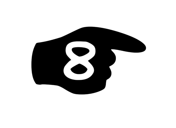 Pointing Hand with Playful Mono 8 Review