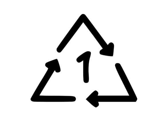 Recycle Symbol with Playful Mono 1 Review