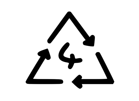Recycle Symbol with Playful Mono 4 Review