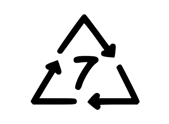 Recycle Symbol with Playful Mono 7 Review