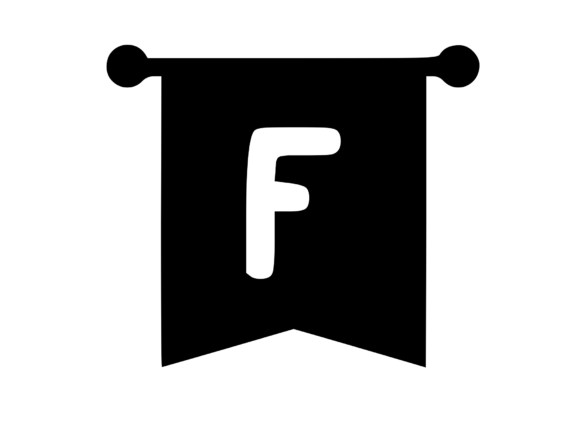 Royal Flag Banner with Playful Mono F Review